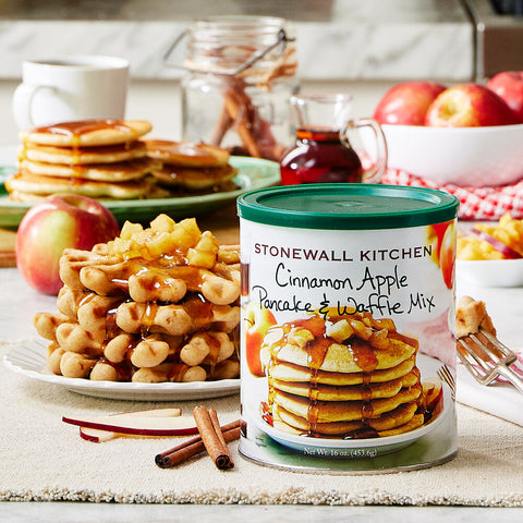 Cinnamon Apple Pancake & Waffle Mix - Stonewall Kitchen