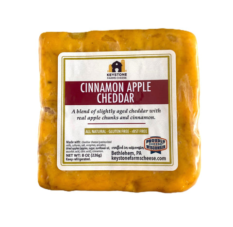 Cinnamon Apple Cheddar - Keystone Cheese