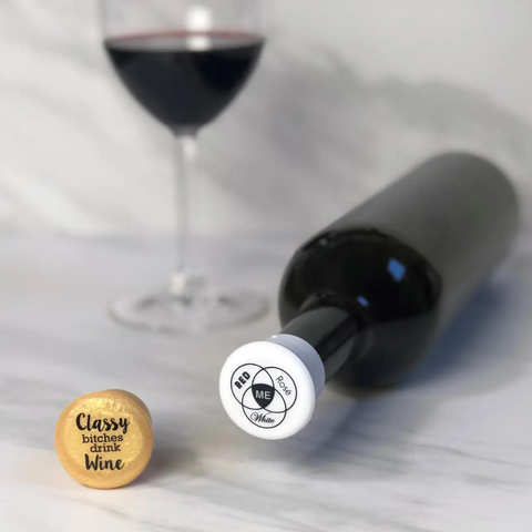 Classy Bitches Drink Wine Wine Cap - CapaBunga®