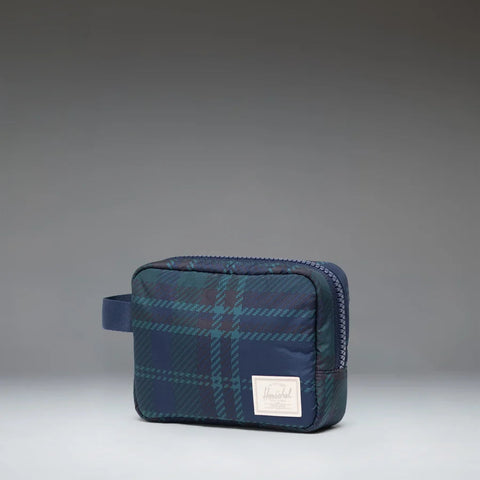 Cloudform Anchor Organizer, Tartan Plaid Black Iris - Herschel Supply Co.