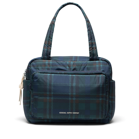 Cloudform Duffle, Tartan Plaid Black Iris - Herschel Supply Co.