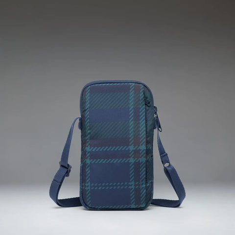 Cloudform Phone Crossbody, Tartan Plaid Black Iris - Herschel Supply Co.