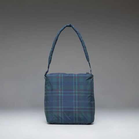 Cloudform Small Tote, Tartan Plaid Black Iris - Herschel Supply Co.