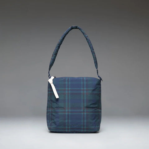 Cloudform Small Tote, Tartan Plaid Black Iris - Herschel Supply Co.