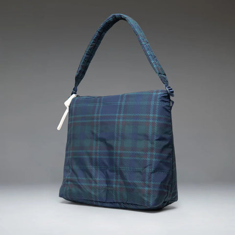 Cloudform Tote, Tartan Plaid Black Iris - Herschel Supply Co.