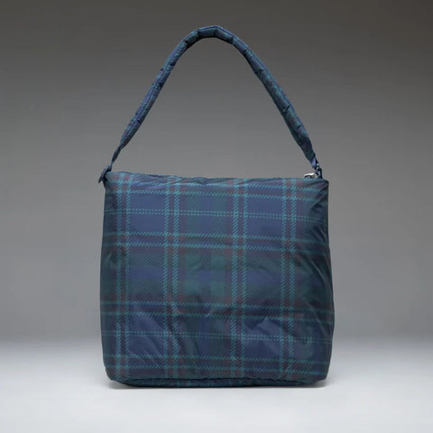 Cloudform Tote, Tartan Plaid Black Iris - Herschel Supply Co.