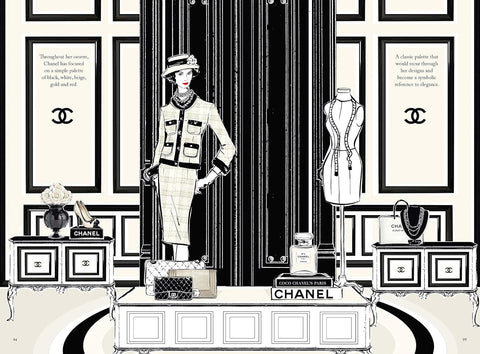 Coco Chanel: The Illustrated World Of A Fashion Icon By Megan Hess