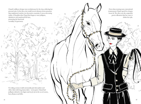 Coco Chanel: The Illustrated World Of A Fashion Icon By Megan Hess