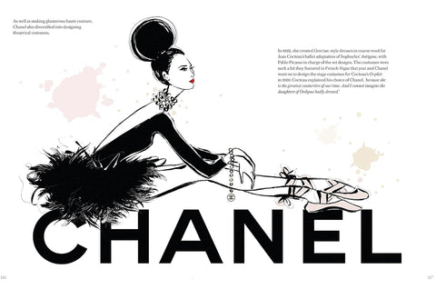 Coco Chanel: The Illustrated World Of A Fashion Icon, Special Edition By Megan Hess