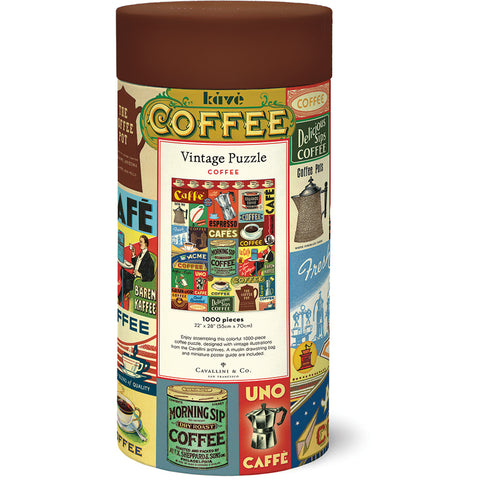 Coffee Puzzle - Cavallini