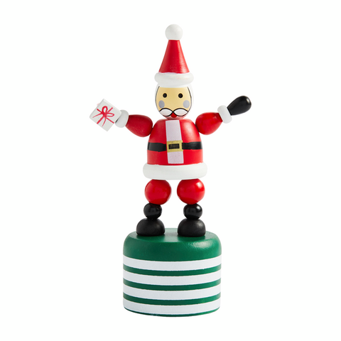 Collapsible Wood Toy - Santa