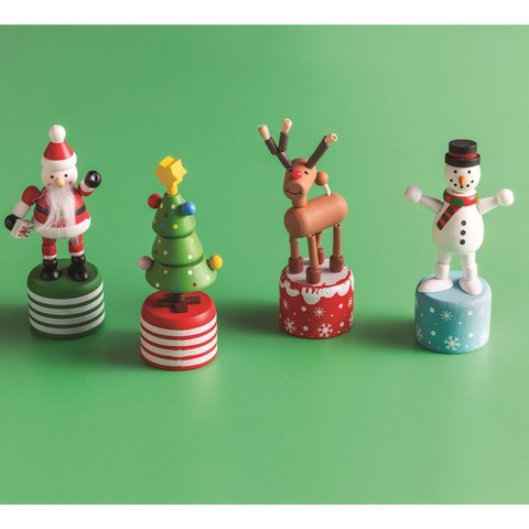 Collapsible Wood Toy - Santa Claus