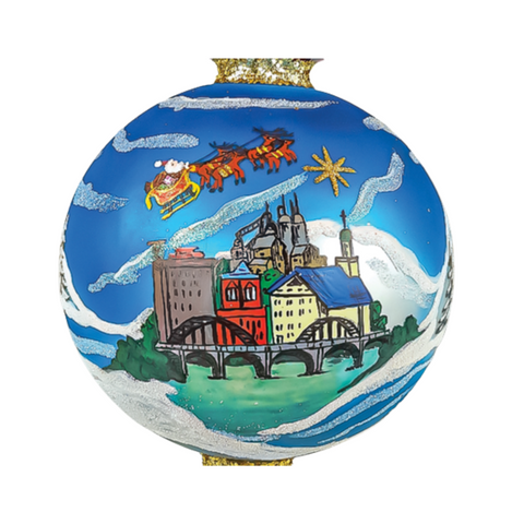 Collectible Bethlehem, PA Christmas City Finial Tree Topper