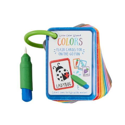 Colors Water Flash Cards