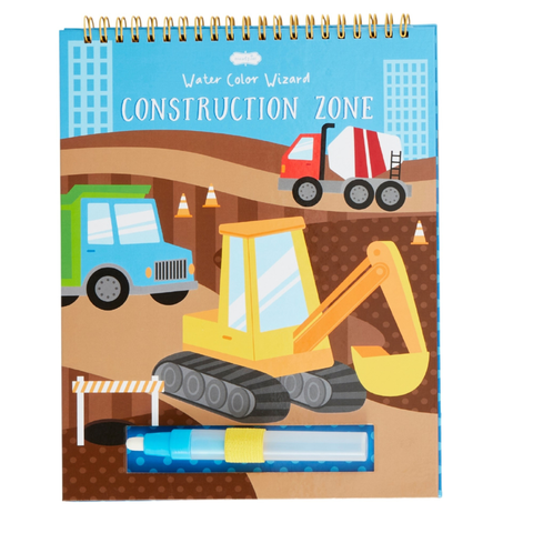 Construction Zone Water Wizard Book