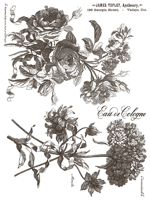 Floriography IOD Paint Inaly - Iron Orchard Designs, 12x16 Pad