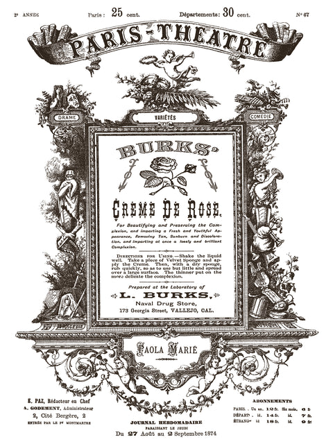 Floriography IOD Paint Inaly - Iron Orchard Designs, 12x16 Pad