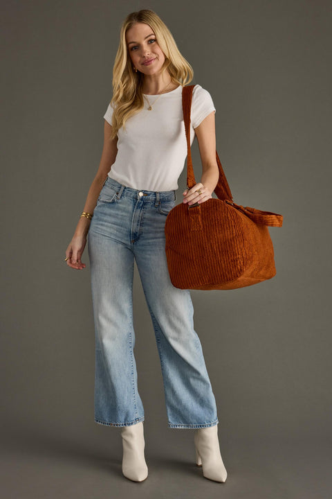 Corduroy Duffel, Rust
