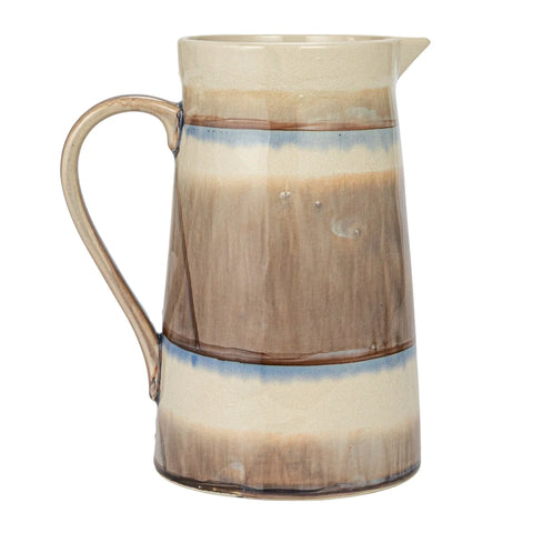 Coronado Striped Pitcher