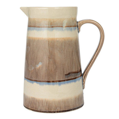 Coronado Striped Pitcher