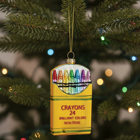 Crayon Box Ornament