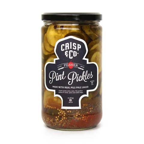 Crisp & Co. Pilsner Pint Pickles, 24 oz