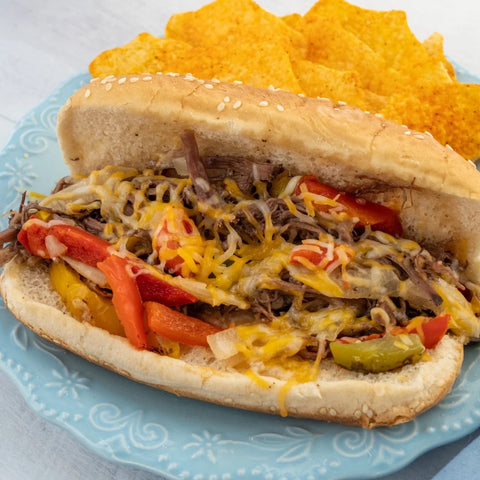Crockstar Meal Starter - Philly Cheesesteak Sandwiches