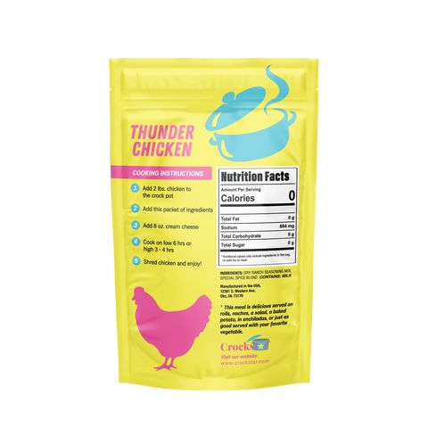 Crockstar Meal Starter - Thunder Chicken