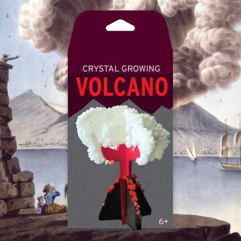 Crystal Growing Volcano Craft Kit Science Kit - Copernicus Toys