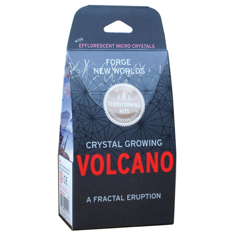 Crystal Growing Volcano Craft Kit Science Kit - Copernicus Toys