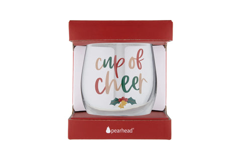 Cup Of Cheer Wine Glass