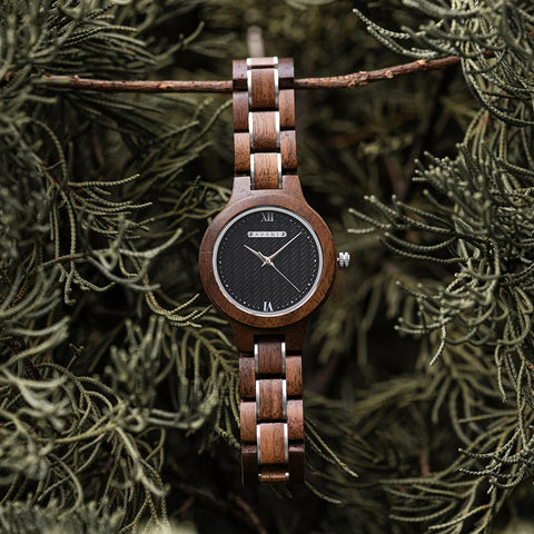 Imperil Classic - Obsidian, Women's Watch - AvantWood