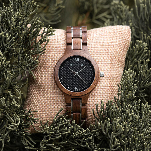 Imperil Classic - Obsidian, Women's Watch - AvantWood