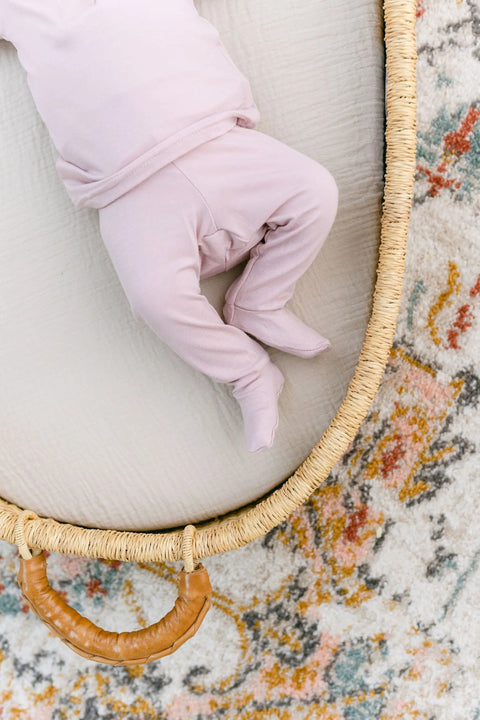 Top and Bottom Baby Outfit for Girls (Newborn - 12 months) - Dusty Rose - Stroller Society