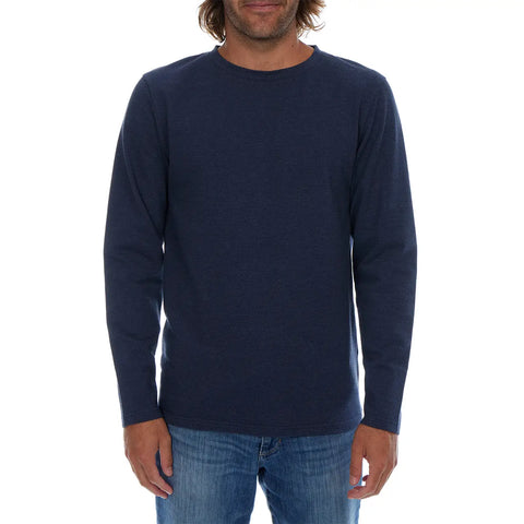 Daniel Long Sleeve Tee - Navy Heather