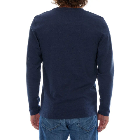 Daniel Long Sleeve Tee - Navy Heather