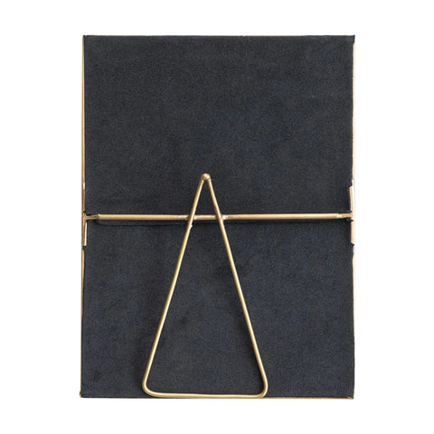 Dapper Brass Standing Mirror