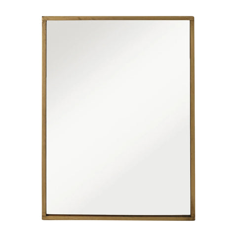 Dapper Brass Standing Mirror