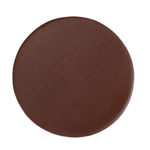 Leather Coaster, Dark Brown - Manready Mercantile