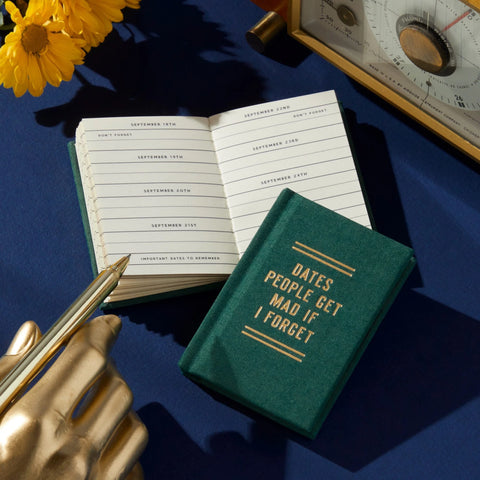 Dates People Get Mad If I Forget - Tiny Diary