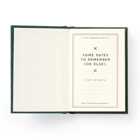 Dates People Get Mad If I Forget - Tiny Diary