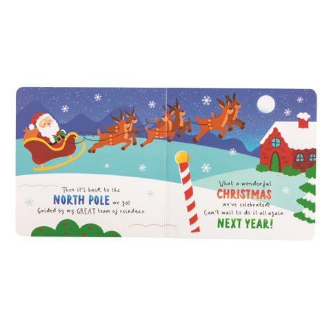 Day In The Life Of Santa Claus Book + Plush