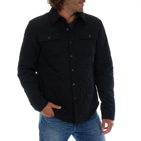 Dayton Quilted Jacket - Black
