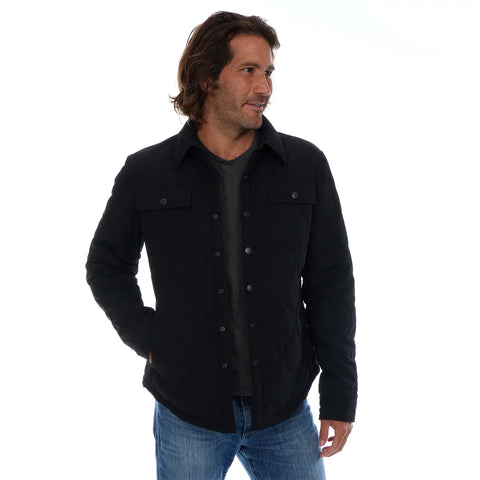 Dayton Quilted Jacket - Black