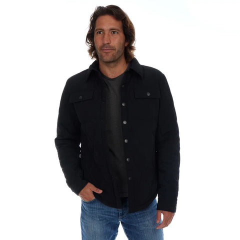Dayton Quilted Jacket - Black