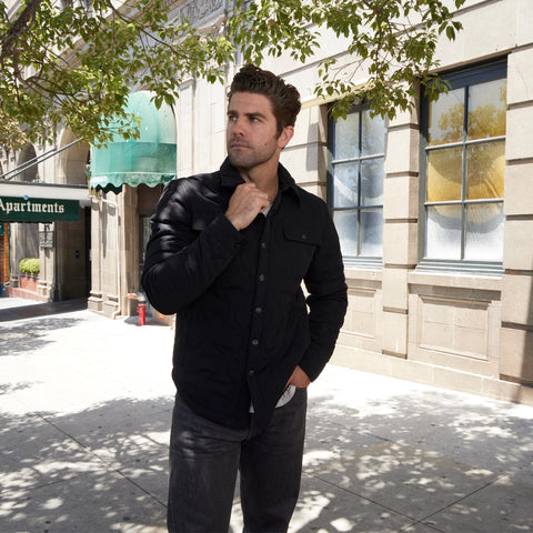 Dayton Quilted Jacket - Black