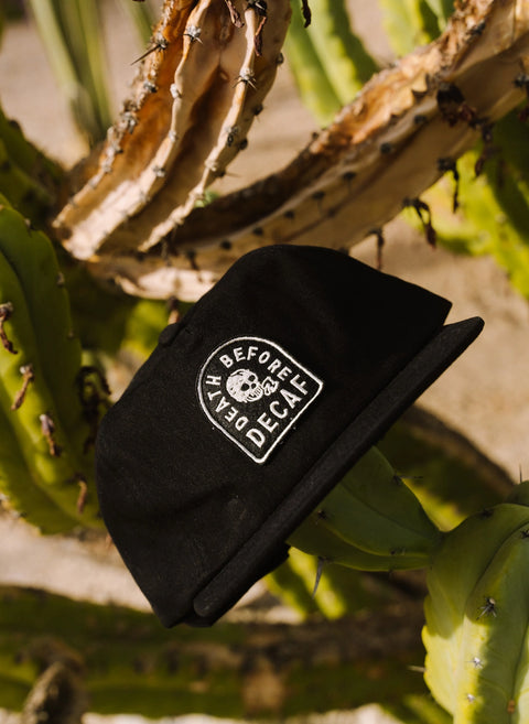 Death Before Decaf Cap by Pyknic