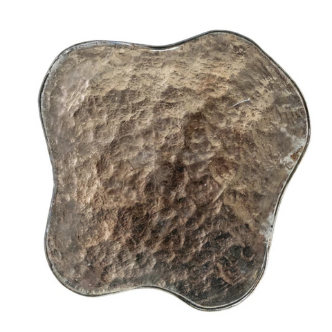 Decorative Mercury Glass Organic Shaped Platform