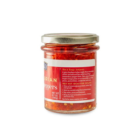 Delallo Chopped Calabrian Chili Peppers, 6.7 oz