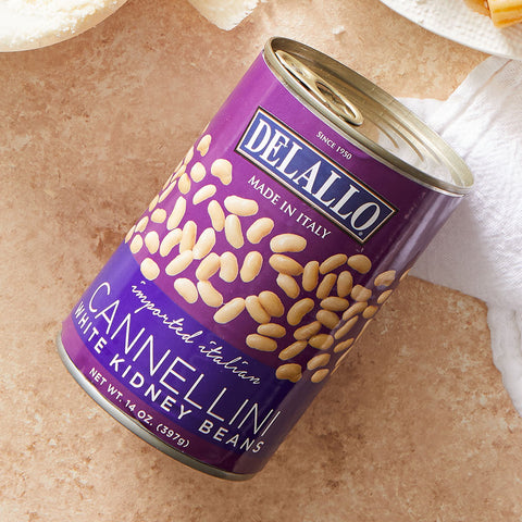 Delallo Imported Italian Cannellini Beans, 14 oz